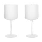 Ferm Living Ripple rödvinsglas 32,5 cl 2-pack