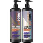 Fudge Care Clean Blonde Damage Rewind Duo