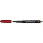 Faber-Castell FC Multimark F perm. Röd
