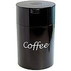 TightVac CoffeeVac förvaringsburk 500g. svart med text
