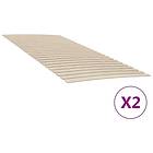 vidaXL Ribbotten med 48 ribbor 2 st 100x200 cm