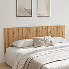 vidaXL Vägghängd sänggavel artisian ek 240x1,5x80 cm konstruerat trä
