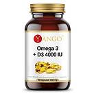 Yango Omega 3+D3 4000Iu 60 Kapslar