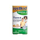 Vitabiotics Wellkid Omega-3 Chewable Orange 60 Capsules