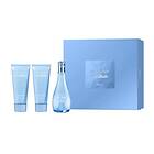 Davidoff Cool Water Woman Parfymset (100ml edt, 75ml duschgel, 75ml parfymerad kroppslotion)