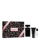 Narciso Rodriguez For Her Parfymset (100ml edt, 50ml parfymerad kroppslotion, 10ml edt)