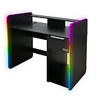 X-Rocker Electra Desk Black With Black Led