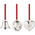 Georg Jensen Christmas Collection 2024 Palladium Plated 3-pack