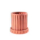 Seletti Terracotta Vase With Saucer Dorico Ø 29 cm