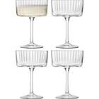 LSA International LSA Cocktail champagneglas Gio line, 4 st