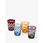 Pols Potten Tubular Tumblers 10 cm 4-pack