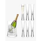 LSA International Moya Serveringsset Champagne 7 delar