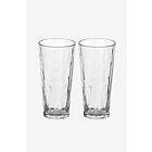 Koziol Dricksglas plast Club No 19 250ml kristallklart 2-pack