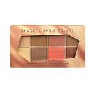 Technic Contour, Blush & Highlighter Palette 38g