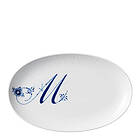 Royal Copenhagen Alphabet Collection oval M 23 cm