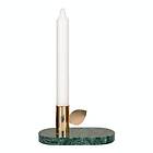 House Nordic Marble Leaf Candle Holder