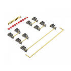 Durock Stabilizers V3 Screw Ins Smokey