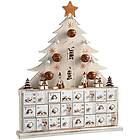 WeRChristmas Wooden Tree Advent Calendar