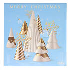 Zmile Beauty Advent Calendar Square '3D Christmas Trees'