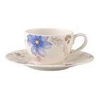 Villeroy & Boch Mariefleur Gris Basic Kaffekopp Med Fat