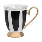 Hilke Collection Strisce Nero mugg 28 cl