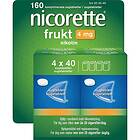 Nicorette Fruit 4mg 160st  Sugtablett 