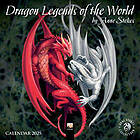 Anne Stokes: Dragon Legends of the World Mini Wall calendar 2025 (Art Calendar)