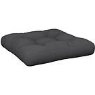 vidaXL Palldyna svart 58x58x10 cm tyg