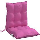 vidaXL Stolsdynor 4 st rosa oxfordtyg