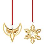 Georg Jensen Christmas Collection 2024 Angel & Snowflake