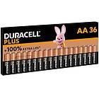 Duracell Plus AA-batterier (36-pack) 1,5 V LR6 MN1500