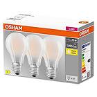 Osram LED BASE Classic A75 E27 2700K 1055lm 3 st.