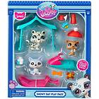 Adlibris Littlest Pet Shop Lekset med Släde