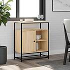 vidaXL Skänk sonoma-ek 69x35x80 cm konstruerat trä