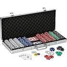 Fat Cat 11,5 gram Texas Hold 'em Clay Poker chipset med aluminiumfodral