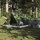 vidaXL Campingtält 2 personer kamouflage vattentätt
