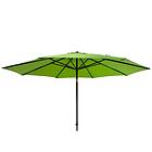 Hartman Solar Line parasoll grå/ljusgrön Ø300 cm