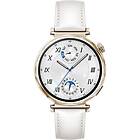 Huawei Watch GT 5 41mm Gold with White Composite Leather Strap