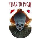 Fönsterdekoration Pennywise Time To Float