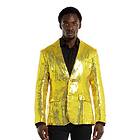 Suitmeister Paljettkavaj Gul XX-Large