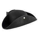 Svart Pirathatt One size