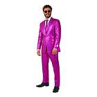 OppoSuits Peppy Pink Kostym 52