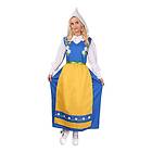 Sverigedräkt Dam Maskeraddräkt Medium