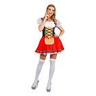 Oktoberfest Klänning Maskeraddräkt Small/Medium