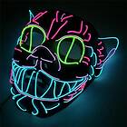 El Wire LED Panther Mask