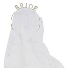 Diadem Bride med Slöja