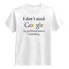 Girlfriend Google T-shirt XX-Large