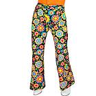 Svarta Flower Power Byxor Herr XX-Large