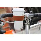 Kikkerland Leather Bike Cup Holder (BB48)