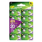 Gp Alkaline Cell A76 LR44 20-pack